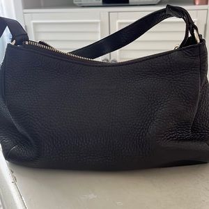 RARE - Kate Spade brown pebble leather purse.
